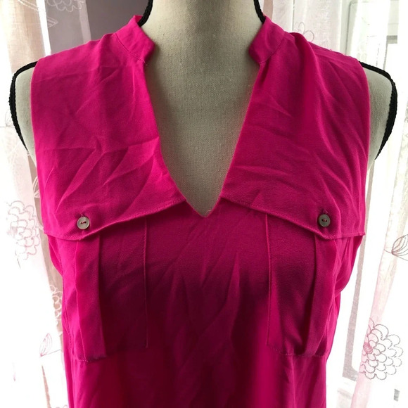 Naked zebra hot  pink camisole Large. - Picture 2 of 8